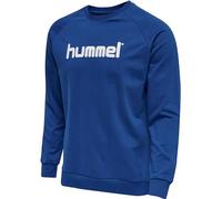 hummel Damen Pullover Go Cotton Logo Sweatshirt Woman 203519 True Blue XXL
