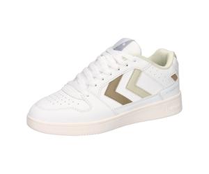 Hummel Damen Sneaker ST. POWER PLAY WMNS LZD 227961-9469 36 Bright White/Bone White