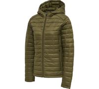 Hummel Damen Steppjacke hmlRED Quilted Hood Jacket 215217-6086 S Dark Olive