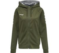 hummel GO Baumwoll Kapuzenjacke Damen grape leaf S