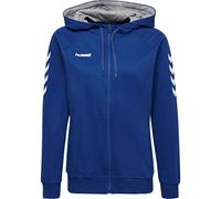 Hummel Damen Sweatjacke Go Cotton Zip Hoodie Woman 204232-7045 XS True Blue