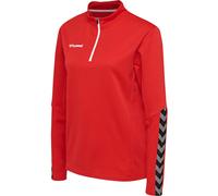 Hummel Damen Sweatshirt Authenic Half Zip 204929-3062 L True Red