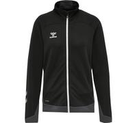 HUMMEL Damen Sweatshirt hml LEAD WOMEN POLY ZIP (211854) S BLACK