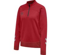 Hummel Damen Sweatshirt Lead Half Zip 207424-3062 L True Red