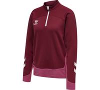 Hummel Damen Sweatshirt Lead Half Zip 207424-3584 XS Biking Red