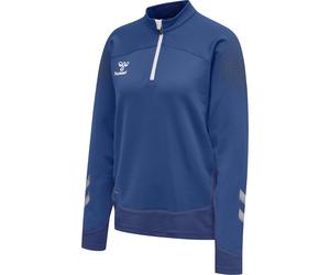 Hummel Damen Sweatshirt Lead Half Zip 207424-7045 XL True Blue