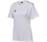 Hummel Damen T-Shirt hmlAuthentic Cotton s/s Shirt 220009-9001 XS White