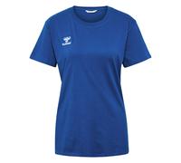 Hummel Damen T-Shirt hmlGO 2.0 Cotton s/s 224830-7045 XXL True Blue