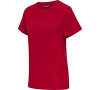 Hummel T-Shirt hmlRED Basic – Damen tango red XL