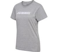 Hummel Eletal Logo Damen T-Shirt, grau XS