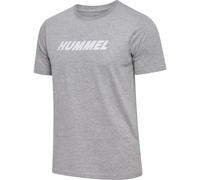 Hummel Eletal Logo Herren T-Shirt, grau M