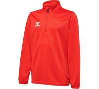 hummel Essential 1/2-Zip Sweatshirt Kinder 3062 - true red 140