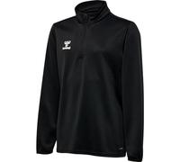 Hummel Sweatshirt Essential Half-Zip Kinder schwarz Größe 152