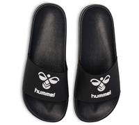 Hummel Badeschlappen HML ESSENTIAL POOL SLIDE 232682-2001 Schwarz Größe 48 Unisex