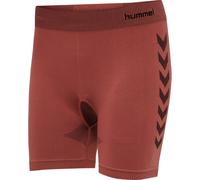 hummel First Seamless Tr Sht Tigh W Damen - marsala - XS-S