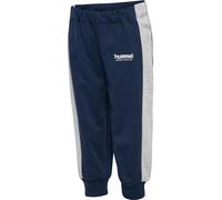 hummel Freizeit-Jogginghose hmlMINI Loose ADJ Waist Pant (Bio-Baumwolle) lang dunkelblau/grau Kleinkinder, Größe 68