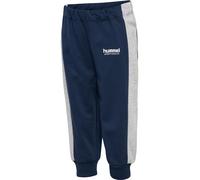 hummel Freizeit-Jogginghose hmlMINI Loose ADJ Waist Pant (Bio-Baumwolle) lang dunkelblau/grau Kleinkinder, Größe 86