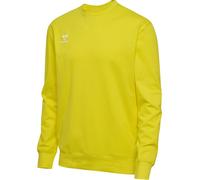 hummel Freizeit-Pullover hmlGO 2.0 Sweatshirt (weicher Sweatstoff) gelb Herren, Größe 3XL