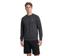 hummel Freizeit-Pullover hmlPULSE Sweat Crewneck dunkelgrau Herren, Größe S