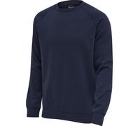 hummel Freizeit-Pullover hmlRED Classic Sweatshirt (Sweatstoff, Rippbündchen) marineblau Herren, Größe 3XL
