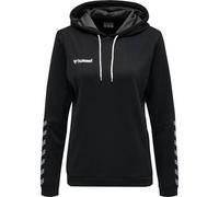 HUMMEL Fußball - Teamsport Textil - Sweatshirts Authentic Poly Hoody Damen (204932) L Schwarz/Weiß