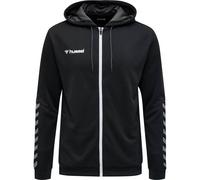 HUMMEL Fußball - Teamsport Textil - Sweatshirts Authentic Poly Kapuzenjacke (204937) S BLACK/WHITE