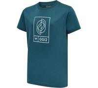 hummel GG12 Freizeitshirt Kinder deep lagoon 116