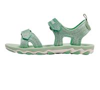 hummel Glitter Sandalen Mädchen 6398 - frosty green 27