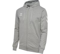 Hummel GO 2.0 Chevron Zip Herren Kapuzensweater, grau S