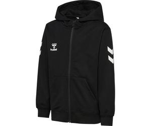 Hummel GO 2.0 Chevron Zip Kinder Kapuzensweater, schwarz 152