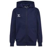 hummel GO 2.0 Kapuzenjacke Kids blau, 8 (128) Kinder
