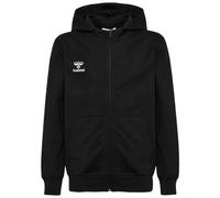 hummel GO 2.0 Kapuzenjacke Kids schwarz, 8 (128) Kinder