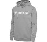 hummel Unisex Hmlgo 2.0 Logo Hoodie Sweatshirt, Grey Melange, L EU