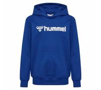 hummel GO 2.0 Logo Hoody Kids blau, 10 (140) Kinder