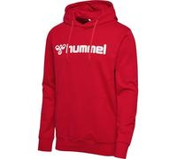 Hummel Kapuzenpullover hmlGO 2.0 Logo Hoodie – weicher Sweatstoff – Rot – Herren Größe M