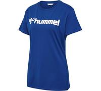 hummel GO 2.0 Logo T-Shirt Damen blau, M Damen
