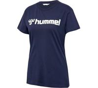 Hummel T-Shirt hmlGO 2.0 Logo (7026) Damen marine Größe XL