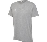 hummel GO 2.0 Cotton T-Shirt Herren, 100% Bio-Baumwolle Qualität, Bequeme Passform, Stretch-Jersey Stoff, Rundhalsausschnitt, Gym Sports & Freizeitbekleidung (1er Pack)