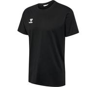 Hummel T-Shirt hmlGO 2.0 Cotton - 100% Bio-Baumwolle - Schwarz 3XL