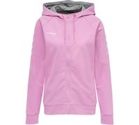 hummel GO Baumwoll Kapuzenjacke Damen orchid XS