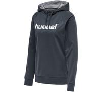 hummel GO Baumwoll Logo Hoodie Damen india ink XS