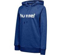 hummel GO Baumwoll Logo Hoodie Damen true blue M