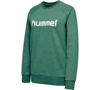 hummel GO Baumwoll Logo Sweatshirt Damen evergreen S