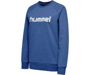 hummel GO Baumwoll Logo Sweatshirt Damen true blue L