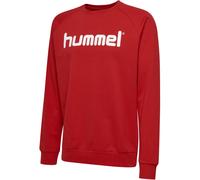 hummel GO Baumwoll Logo Sweatshirt Herren true red M