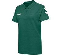 hummel GO Baumwoll Poloshirt Damen evergreen XXL