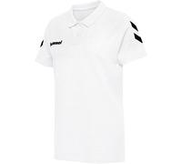 hummel GO Baumwoll Poloshirt Damen white XS