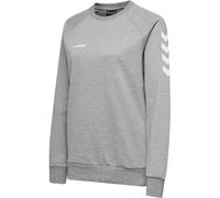 hummel GO Baumwoll Sweatshirt Damen grey melange XS