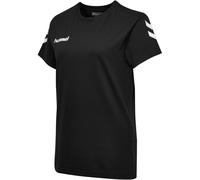 hummel GO Baumwoll T-Shirt Damen kurzarm black XS