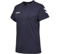 hummel GO Baumwoll T-Shirt Damen kurzarm marine XS